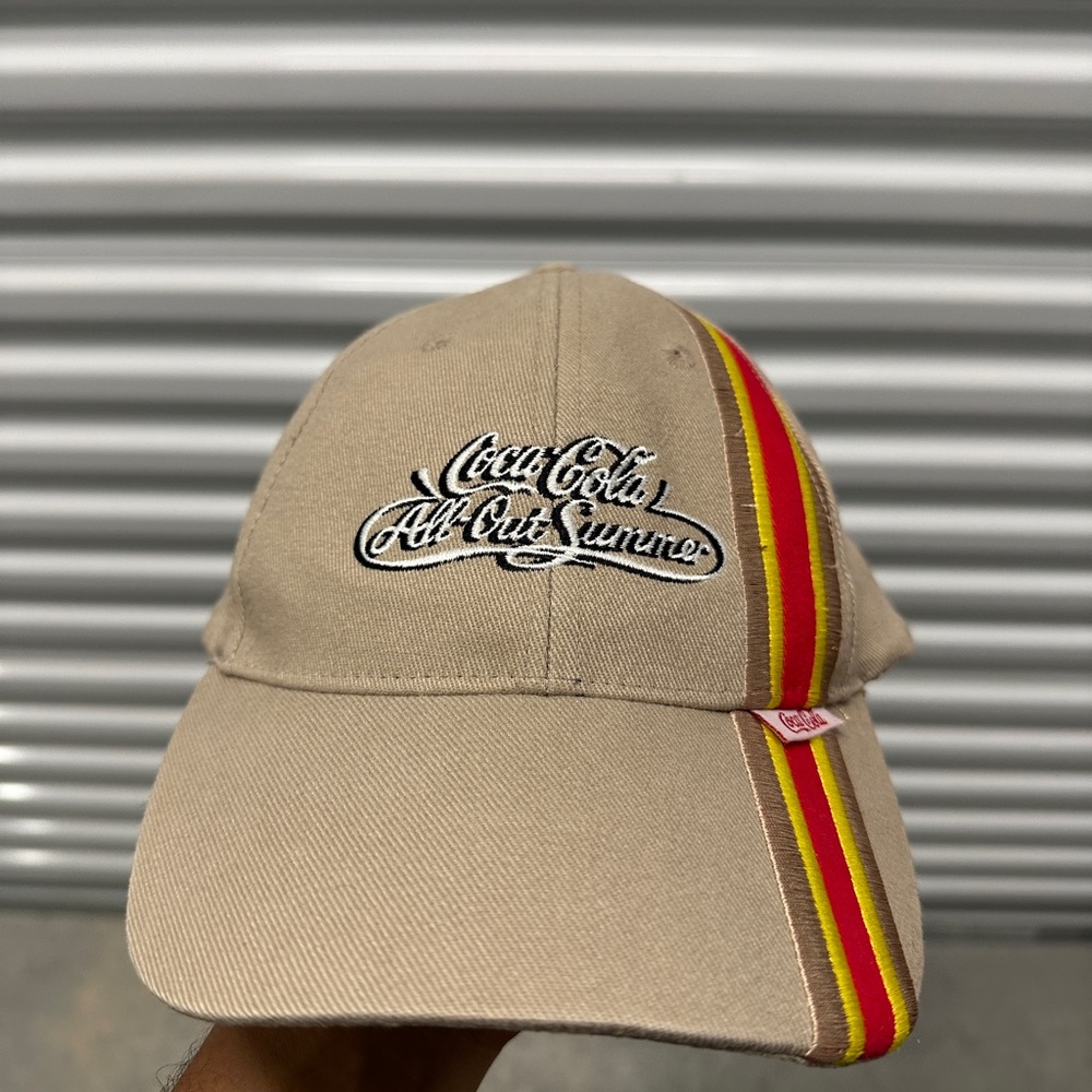 Vintage Coca Cola All Out Summer Hat